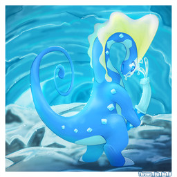 animal_genitalia animal_penis big_penis blue_eyes blue_penis blush bodily_fluids cave cum cum_on_face cumshot detailed_background ejaculation equine_genitalia equine_penis feral genital_fluids genitals huge_penis male masturbation medial_ring penile penile_masturbation penis snow solo standing throws_up_on_u nintendo pokemon aurorus dinosaur fossil_pokemon generation_6_pokemon pokemon_(species) prehistoric_species reptile scalie 1:1
