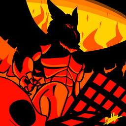 abs anthro beak biceps biped building building_destruction city claws destruction feathered_wings feathers fire house macro macro_anthro macro_male male muscular muscular_anthro muscular_male nude outside paws rampage sky solo wings rebbythewolf mythology carpo avian gryphon mythological_avian mythological_creature 1:1