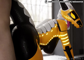 all_fours ambience anthro anthro_focus anthro_penetrated arched_back arm_support ball_slap balls_deep bent_over black_body blurred_background bodily_fluids bouncing_breasts bouncing_butt breasts breath breathing breathing_noises butt depth_of_field doggystyle duo erection faceless_character faceless_human faceless_male female female_anthro female_focus female_on_human female_penetrated forward_arm_support from_behind_position genitals gentle_sex human_on_anthro human_penetrating human_penetrating_anthro human_penetrating_female interspecies looking_back looking_pleasured machine male male/female male_human male_on_anthro male_penetrating male_penetrating_anthro male_penetrating_female nude orange_body penetration penile penile_penetration penis penis_in_vagina quiet_sex sex side_view slap slow_sex solo_focus sound_effects tail three-quarter_view tongue tongue_out vaginal vaginal_penetration vulva window window_light misseren sound_warning cynthia_(furromantic) android human mammal robot scalie synth_(vader-san) 3d_(artwork) 3d_animation animated digital_media_(artwork) loop short_playtime sound video