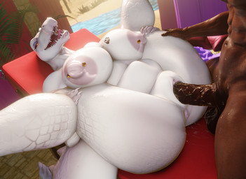 anthro anthro_penetrated balls big_balls big_breasts big_penis bodily_fluids breasts curvy_figure dark_body dark_skin duo faceless_character faceless_male fangs female female_anthro female_on_human female_penetrated from_front_position genital_fluids genitals human_on_anthro human_penetrating human_penetrating_anthro human_penetrating_female interspecies lying male male/female male_human male_on_anthro male_penetrating male_penetrating_anthro male_penetrating_female missionary_position muscular muscular_male nipple_piercing nipples non-mammal_nipples nude on_back open_mouth open_smile penetration penile penile_penetration penis penis_in_vagina piercing pubes queen_of_spades_symbol sex smile spread_legs spreading tattoo teeth thick_thighs tongue vaginal vaginal_fluids vaginal_penetration vein veiny_penis voluptuous white_body wide_hips conditional_dnp schwarzelencre dinosaur human mammal prehistoric_species reptile scalie 3d_(artwork) digital_media_(artwork) hi_res