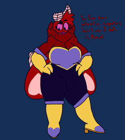 alternate_color antennae_(anatomy) anthro breasts bulge cleavage clothed clothing confusion cosplay eyebrows fangs footwear gloves gynomorph hands_on_hips handwear heart_symbol high_heels insect_wings intersex lepidopteran_wings makeup muscular muscular_gynomorph muscular_intersex red_body shoes solo teeth text thick_eyebrows wide_hips wings felineflustered sega sonic_the_hedgehog_(series) bryna_(felineflustered) rouge_the_bat arthropod insect lepidopteran moth alpha_channel english_text hi_res trans_(lore) trans_woman_(lore)