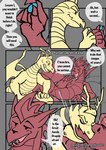 american_dragon:_jake_long anthro bed blitzdrachin blush claws comic conditional_dnp disney dragon drugs english_text erection eyes_closed first_person_view forked_tongue fred_nerk french_kissing furniture genitals jake_long kiss_on_lips kissing lying male male/male mythological_creature mythological_scalie mythology nervous nervous_sweat on_side passionate_kiss patreon penis red_body scalie sitting smug surprise_kiss text tongue wings yellow_body