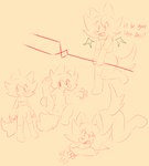 animal_genitalia anthro genitals male one_leg_up raised_leg sheath solo weapon wings young anonymous_artist canid canine mammal