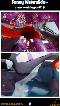 anthro cybernetics duo female female_pred first_person_view machine male male/female mouth_shot neck_bulge open_mouth oral_vore reverse_mouth_shot size_difference slide swallowing swimming_pool tongue vore water_slide peq42 mythology peq_(peq42) xal_(xalware) cyborg dragon felid mammal mayu_(azuki) mythological_creature mythological_scalie scalie 3d_(artwork) 3d_animation animated digital_media_(artwork) hi_res high_framerate no_sound short_playtime video