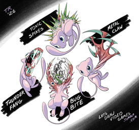ambiguous_gender blue_eyes body_horror claws electricity fangs feral fur mandibles open_mouth pink_body pink_fur poison poisonous pokemon_move sharp_teeth simple_background solo spikes spikes_(anatomy) swarm teeth text where_is_your_god_now white_background why let's_draw_video_games nintendo pokemon arthropod felid feline generation_1_pokemon insect legendary_pokemon mammal mew_(pokemon) pokemon_(species) english_text signature