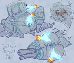 ahegao anthro anus arms_tied backwards_pussy bdsm blue_nipples blush bodily_fluids bondage bound breasts butt clitoris cutaway disembodied_hand double_spread duo enjoying female female_anthro fingering fingering_partner fingers fur genital_fluids genitals ghost_hand hair hands_behind_back legs_tied looking_pleasured lying nipple_fetish nipple_pinch nipple_play nipples nude open_mouth pinch restraints rope rope_bondage rope_harness sex short_tail simple_background solo_focus spread_legs spread_vulva spreading submissive sweat tail text tongue tongue_out vaginal vaginal_fingering vaginal_fluids vulva geniebuy arthropod hybrid insect lepidopteran moth 2025 colored colored_sketch digital_drawing_(artwork) digital_media_(artwork) english_text hi_res signature sketch sketch_page spot_color