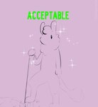 acceptable_(frostedscales) alien ambiguous_gender anthro fluffy human inkanyamba_(artist) leash leash_pull mammal simple_background simple_eyes solo sparkles stepping_on_face tagme tail tail_tuft the_nature_of_predators tuft venlil_(the_nature_of_predators)