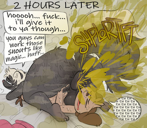 ambiguous_gender anal anthro anus ass_up backsack balls big_butt black_anus bodily_fluids brown_body butt butt_sniffing dialogue disgust disgusted_expression disgusted_face duo facefart facefarting facesitting fart fart_cloud fart_fetish fart_noises fart_sniffing farting_on_another farting_on_face feet forced fur genitals lying male male/ambiguous multicolored_body musk musk_cloud nude on_back profanity puffy_anus satisfied satisfied_look simple_background sitting_on_another skunk_tail smile sniffing soles speech_bubble stink_fumes stinkface sweat sweat_string sweatdrop sweaty_anus sweaty_balls sweaty_body sweaty_butt sweaty_face sweaty_genitalia sweaty_legs sweaty_thighs tail text yellow_fart_cloud iamapoliceman canid canine canis domestic_dog mammal mephitid skunk english_text hi_res