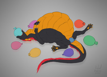 anal anal_penetration balloon balloon_fetish balloon_in_ass balloon_in_mouth balloon_insertion belly belly_expansion black_body bloated bulge claws detailed_bulge expansion feral fur horn horn_jewelry inflatable jewelry male mane monotone_background mouth_hold multicolored_body neck_bulge object_in_ass object_in_stomach object_ingestion object_insertion object_vore paw_on_belly paws penetration red_mane simple_background solo stuffing swallowing tail text two_tone_body vore yellow_body lunhiss mythology dragon mythological_creature mythological_scalie scalie 2023 colored dated digital_drawing_(artwork) digital_media_(artwork) english_text hi_res signature sketch widescreen