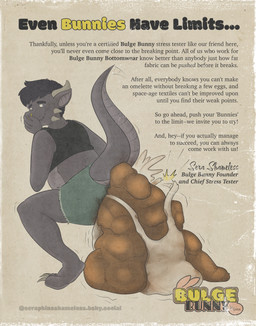 advertisement anthro black_hair bottomwear clothing crop_top denim denim_bottomwear denim_clothing denim_shorts digitigrade excessive_feces feces feces_blowout feces_pile fictional_product hair hyper hyper_feces magazine_page male raised_tail scatplay shirt shorts soiling soiling_underwear solo tail text topwear vintage seraphina_shameless messykobold kobold scalie absurd_res english_text hi_res