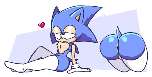anthro anus arm_support backsack balls bedroom_eyes big_butt blue_background blue_body blue_eyes blue_fur blue_hair breasts bubble_butt butt butt_shot clothing crossgender femboy footwear fur genitals glistening_eyelids gloves gynomorph hair handwear heart_symbol intersex legwear lidded_eyes mostly_nude mtg_crossgender mti_crossgender narrowed_eyes seductive short_tail simple_background sitting socks solo tail tan_body tan_fur thigh_highs thigh_socks wide_hips nocklepie sega sonic_the_hedgehog_(series) sonic_the_hedgehog eulipotyphlan hedgehog mammal 2023 digital_drawing_(artwork) digital_media_(artwork) busty_boy_(lore) male_(lore)