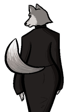 anthro butt looking_at_viewer looking_back looking_back_at_viewer male pose rear_view simple_background solo tail tail_motion tailwag wide_hips jam_(artist) reverend_wolf_(jam) canid canine canis mammal wolf 2015 aliasing binary_drawing digital_drawing_(artwork) digital_media_(artwork) low_res