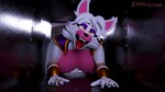 ahegao all_fours anthro big_breasts big_butt breasts butt clothing crawling eyeshadow fangs female fur looking_pleasured makeup nipples pink_body pink_fur solo stuck teeth thick_thighs tongue tongue_out topwear vent vest white_body white_fur wide_hips ember21hk five_nights_at_freddy's five_nights_at_freddy's_2 scottgames mangle_(fnaf) canid canine fox mammal 16:9 2023 3d_(artwork) blender_(artwork) digital_media_(artwork) hi_res widescreen