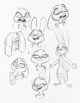angry anthro barefoot bedroom_eyes bite biting_lip blush blush_lines bodily_fluids bottomwear buckteeth clothed clothing ear_grab ears_down eyewear feet female glasses half-closed_eyes looking_aside narrowed_eyes open_mouth pivoted_ears scut_tail seductive short_tail skirt smile solo sweat sweatdrop sweater tail teeth topwear unimpressed wet rockbottomfeeder disney zootopia violet_hopps lagomorph leporid mammal rabbit 2019 monochrome sketch