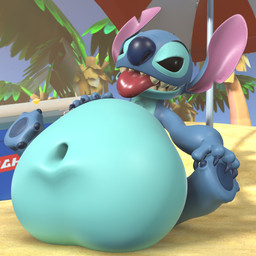 4_fingers 4_toes belly big_belly blue_body blue_claws blue_fur blue_nose blue_pawpads claws deep_navel feet fingers fur male male_pred navel notched_ear pawpads toes tongue tongue_out vore mangle28796488 ocsda disney lilo_and_stitch stitch_(lilo_and_stitch) alien experiment_(lilo_and_stitch) 1:1 3d_(artwork) digital_media_(artwork) hi_res