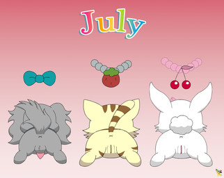 anus balls bow_tie butt female female_feral feral fur genitals gradient_background grey_body grey_fur humanoid_genitalia humanoid_genitalia_on_feral humanoid_vulva humanoid_vulva_on_feral jewelry logo male male_feral necklace penis rear_view sheathed_tapering_penis simple_background striped_body striped_fur stripes tan_body tan_fur tapering_penis text vulva white_body white_fur pichu90 jewelpet sanrio sega sega_fave kris_(jewelpet) ruby_(jewelpet) sango_(jewelpet) canid canine canis domestic_cat domestic_dog felid feline felis hare hunting_dog japanese_hare lagomorph leporid mammal tabby_cat 2025 artist_logo digital_media_(artwork) english_text hi_res