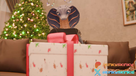 anthro big_breasts big_butt blue_body blue_eyes blue_scales breast_expansion breasts butt butt_expansion christmas_tree claws clothing coach crossed_legs expansion feet female gift holidays huge_breasts huge_butt hyper hyper_breasts inside inverted_nipples mature_female multicolored_body nipples oversized_clothing plant scales sitting snake_hood solo tail thick_thighs tree undersized_clothing yellow_body yellow_scales kinkyskinky christmas aeres_(kinkyskinky) hybrid reptile scalie snake 16:9 3d_(artwork) 3d_animation animated digital_media_(artwork) hi_res long_playtime webm widescreen