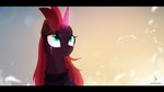 black_bars blue_eyes bodily_fluids broken_horn crystal crystal_horn eye_scar facial_scar female horn pseudo_horn scar solo tears zidanemina friendship_is_magic hasbro my_little_pony my_little_pony:_the_movie_(2017) mythology tempest_shadow_(mlp) equid equine mammal mythological_creature mythological_equine unicorn 16:9 4k absurd_res hi_res letterbox widescreen