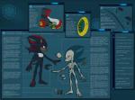 anthro anthrofied black_body black_fur bone chest_fuzz chest_tuft claws clothing data_sheet fact_sheet footwear fur gloves handwear inhibitor_ring internal male nude red_body red_eyes red_fur shoes skeleton tan_body tan_fur text tuft white_body white_fur swirlything sega sonic_the_hedgehog_(series) shadow_the_hedgehog eulipotyphlan hedgehog mammal english_text hi_res multiple_images