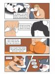 3:4 anthro anthro_on_anthro back_muscles barefoot bear biceps big_muscles biped border canid canine canis cel_shading clothed clothing comic detailed_background dialogue digital_media_(artwork) domestic_dog duo english_text facial_hair feet fur garret_(rain-yatsu) giant_panda hi_res humanoid_feet humanoid_hands husky imminent_sex inside interspecies kissing male male/male mammal manly muscular muscular_male nipples nordic_sled_dog pecs plantigrade rain-yatsu rainier_(rain-yatsu) rick_(rain-yatsu) seattle_fur shaded speech_bubble spitz text thought_bubble topless undressing white_border