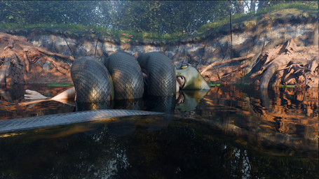 coiling_around_body duo female feral forest jungle lake male male/female plant river tree unwilling_prey vore water wet danger_n00dle_(artist) raptie_(artist) snek3d_(modeller) anaconda_(snek3d) chase_(crimsoncreaturecreations) anaconda boa_(snake) boinae human mammal reptile scalie snake 16:9 3d_(artwork) digital_media_(artwork) widescreen