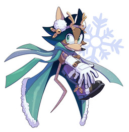 anthro black_nose boots brown_body brown_fur buckteeth cape clothing cosmic_background cosmic_hair countershade_torso countershading ethereal_hair footwear fur gloves green_eyes handwear male rat_tail robotic_arm scarf shoes simple_background snowflake solo star starry_background tail teeth text white_background winter winter_clothing galaxylover06 sega sonic_the_hedgehog_(series) fan_character rocket_the_rat mammal murid murine rat rodent character_name hi_res