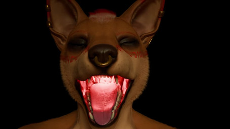 anthro black_background duo facial_piercing glowing glowing_mouth male male/male micro nose_piercing nose_ring open_mouth oral_vore piercing ring_piercing simple_background swallowing vore jynxowo kezsh epic_games fortnite fennix_(fortnite) firefoxyboy 16:9 3d_(artwork) 3d_animation animated digital_media_(artwork) hi_res no_sound short_playtime webm widescreen