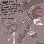 abdominal_bulge anal anal_penetration animal_genitalia animal_penis anthro anus balls bodily_fluids butt button_(fastener) button_eyes cum cum_from_ass cum_from_mouth cum_in_ass cum_in_mouth cum_inflation cum_inside cum_splatter duo erection feline_genitalia feline_penis fur genital_fluids genitals humanoid_genitalia inflation male male/male male_penetrated male_penetrating male_penetrating_male nude open_mouth orgasm penetration penile penile_penetration penile_spines penis plushie plushophilia sex simple_background size_difference speech_bubble tail text tongue tongue_out sockodrawing martin_(sockodrawing) animate_inanimate felid fluffshie living_plushie mammal 1:1 absurd_res digital_media_(artwork) hi_res