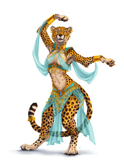 accessory anklet anthro athletic athletic_anthro athletic_female barefoot bracelet breasts claws clothing collar dancing digitigrade ear_piercing feet female finger_claws fur furgonomics gold_(metal) gold_jewelry harem_jewelry harem_outfit head_jewelry inner_ear_fluff jewelry multi_nipple nipples orange_body orange_eyes orange_fur paws piercing semi-anthro simple_background solo spots tail tail_accessory tail_jewelry toe_claws translucent translucent_clothing translucent_topwear tuft waist_chain white_background white_body white_fur deyvarah cheetah felid feline mammal 2025 absurd_res digital_media_(artwork) hi_res