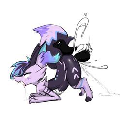 abdominal_bulge ahegao alternate_color anthro anthro_on_feral anthro_penetrated ass_up balls bestiality big_balls big_ears big_penis biped blush blush_lines bodily_fluids bouncing_balls cheek_tuft cum cum_explosion deep_penetration digitigrade drooling duo excessive_cum excessive_genital_fluids facial_tuft female feral feral_penetrating feral_penetrating_anthro fluffy fluffy_chest fluffy_tail from_behind_position genital_fluids genitals head_tuft huge_balls huge_penis hyper hyper_balls hyper_genitalia hyper_penis inner_ear_fluff larger_anthro larger_female larger_penetrated looking_pleasured male male/female penetration penis penis_shaped_bulge perching_position rough_sex saliva saliva_string sex simple_background size_difference small_but_hung small_dom_big_sub smaller_feral smaller_male submissive submissive_female tail thick_thighs tuft urine wetting saeko_art nintendo pokemon braixen generation_6_pokemon pokemon_(species) voidpet 1:1 2026 absurd_res hi_res