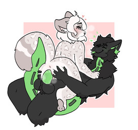 anthro anthro_penetrated anus ball_tuft balls black_body black_fur black_hair black_nose blush bodily_fluids butt butt_grab duo ear_tuft entwined_tails erection eyebrows female female_on_top female_penetrated forked_tongue fur genital_fluids genitals green_body green_eyes green_fur green_penis green_skin green_tongue grey_body grey_fur hair hand_on_butt happy heart_eyes heart_symbol hearts_around_head looking_at_another looking_pleasured male male/female male_penetrating male_penetrating_anthro male_penetrating_female nude on_bottom on_top open_mouth penetration penile penile_penetration penis penis_in_vagina pink_body pink_fur reverse_cowgirl_position ribbed_penis sex simple_background smile striped_body striped_fur stripes tail tail_coil tongue tongue_out tuft vaginal vaginal_fluids vaginal_penetration vulva white_hair lovesleopard european_mythology mythology adonyx_(lovesleopard) valentine_(lovesleopard) dragon felid feline felis furred_dragon furred_scalie leopard mammal mythological_creature mythological_scalie pantherine reptile scalie snow_leopard western_dragon wingless_dragon 2023 digital_drawing_(artwork) digital_media_(artwork) unavailable_at_source