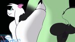 anthro big_butt butt duo eyewear from_behind_position glasses male male/male sex cuterkon deltarune undertale_(series) jade_(fluffymatio) ralsei bovid caprine goat hybrid mammal 16:9 2d_animation animated frame_by_frame hi_res short_playtime widescreen