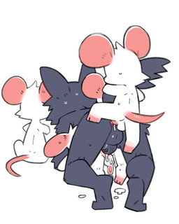adult_on_child adult_on_young age_difference anal anal_penetration anthro biped bodily_fluids butt_stack cum cum_in_ass cum_inside doggystyle dominant erection from_behind_position fur genital_fluids genitals grey_body grey_fur group group_sex humanoid_genitalia humanoid_penis interspecies kemono larger_dom larger_male larger_sub lucky_pierre lying male male/male nude older_male on_bottom on_front on_top penetration penile penile_penetration penis penis_in_ass plantigrade pointy_ears prick_ears prone_bone_position rear_view round_ears sex simple_background sitting size_difference smaller_male submissive train_position vein veiny_penis white_background white_body white_fur young young_anthro young_male younger_male pizademokttero nifram_logan canid canine canis mammal mouse murid murine rodent wolf 2025 4:5 absurd_res digital_media_(artwork) hi_res