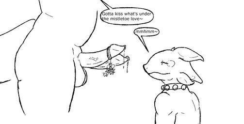 2_penises accessory anthro bodily_fluids dripping duo genital_fluids genitals holidays imminent_oral imminent_sex male male/male mistletoe mistletoe_on_penis multi_genitalia multi_penis offscreen_character penis penis_accessory penis_ribbon plant precum precum_drip ribbons anonymous_artist christmas alien cetacean dolphin fish hybrid mammal marine oceanic_dolphin orca shark toothed_whale digital_drawing_(artwork) digital_media_(artwork) sketch