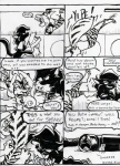 2006 ambiguous_penetration anthro base_three_layout bisexual black_and_white breasts butt butt_grab camera canid canine canis clothing comic darke_katt dialogue domestic_cat english_text erect_nipples eric_schwartz eyewear felid feline felis female female/female fluffy fluffy_tail fur genitals glasses grid_layout grin group group_sex hand_on_butt male male/female mammal mephitid monochrome nipples onomatopoeia penetration pussy rear_view recording reflection regular_grid_layout sex six_frame_grid six_frame_image skunk smile sound_effects speech_bubble striped_body striped_fur stripes surprise tail text three_row_layout threesome torn_clothing trio vermilion_violator video_camera wolf zig_zag