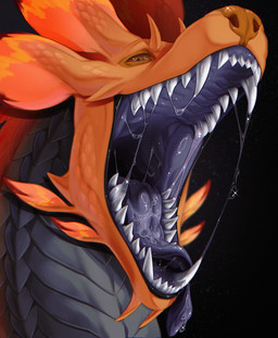 bodily_fluids dripping looking_at_viewer mouth_shot open_mouth saliva saliva_drip saliva_on_tongue saliva_string scales solo teeth tongue tongue_out nothehe capcom monster_hunter mythology leviathan_(mh) mizutsune mythological_creature mythological_scalie scalie absurd_res hi_res