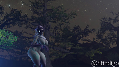 anthro big_breasts big_butt body_size_growth breast_expansion breasts butt butt_expansion expansion female female_anthro huge_breasts huge_butt huge_hips huge_thighs hyper hyper_breasts hyper_butt hyper_hips hyper_thighs mask mask_only nipples nude nude_anthro nude_female outside size_transformation solo thick_thighs thigh_expansion transformation wearing_mask wide_hips stindigo league_of_legends riot_games tencent kindred_(lol) lamb_(lol) bovid caprine mammal 16:9 3d_(artwork) 3d_animation animated digital_media_(artwork) hi_res short_playtime sound webm widescreen