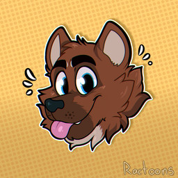ambiguous_form black_eyebrows black_nose blue_eyes brown_body brown_fur cheek_tuft closed_smile dotted_background eyebrows facial_tuft fangs fur light looking_at_viewer male mouth_closed multicolored_body multicolored_fur orange_background outline pattern_background pink_tongue simple_background smile smiling_at_viewer solo teeth text thick_eyebrows tongue tongue_out tuft whisker_spots white_outline ractoons bear mammal 1:1 2021 artist_name colored digital_drawing_(artwork) digital_media_(artwork) english_description headshot_portrait lighting portrait shaded