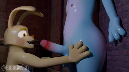 alley anthro anthro_on_anthro anthro_penetrated anthro_penetrating anthro_penetrating_anthro assertive_anthro assertive_male audible_ejaculation bodily_fluids cum cum_in_mouth cum_inside deep_throat duo erection fellatio genital_fluids genitals licking male male/male male_penetrated male_penetrating male_penetrating_male moan neck_bulge oral oral_only oral_penetration penetration penile penile_penetration penis penis_in_mouth penis_lick pushing sex sound_effects tongue tongue_out tongue_out_fellatio bigbuns3d lagomorph leporid mammal rabbit 16:9 3d_(artwork) 3d_animation 4k absurd_res animated digital_media_(artwork) hi_res short_playtime sound video widescreen