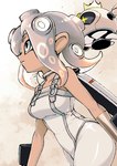 female humanoid_pointy_ears machine pointy_ears pseudo_hair suspenders tentacle_hair tentacles walking muramasa_mikado nintendo splatoon agent_8_(splatoon) pearl_(splatoon) pearl_drone animal_humanoid cephalopod cephalopod_humanoid humanoid marine marine_humanoid mollusk mollusk_humanoid octarian octoling robot 2023