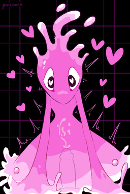 ambiguous_penetration bodily_fluids cowgirl_position cum cum_inside duo erection female first_person_view from_front_position genital_fluids genitals glistening glistening_body heart_eyes heart_symbol humanoid_genitalia humanoid_penis looking_at_viewer on_bottom on_top penetration penile penile_penetration penis pink_body sex solo_focus translucent translucent_body water pincoosh deltarune undertale_(series) miss_mizzle darkner elemental_creature humanoid water_creature hi_res