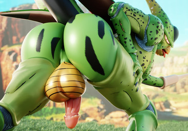balls big_balls black_claws butt butt_focus claws genitals glistening glistening_balls glistening_butt glistening_genitalia green_body green_skin huge_balls humanoid_genitalia humanoid_penis male markings muscular muscular_thighs not_furry not_furry_focus nude nude_male open_mouth penis pink_penis presenting presenting_hindquarters red_sclera seductive solo spots spotted_body spotted_butt spotted_skin striped_balls striped_genitalia stripes sunny tail teasing teasing_with_butt thick_tail thick_thighs tongue tongue_out valley yellow_balls darkflash23 dragon_ball cell_(dragon_ball) imperfect_cell arthropod bio-android_(dragon_ball) humanoid 3d_(artwork) digital_media_(artwork) hi_res