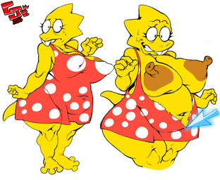 3_toes 4_fingers anthro areola areola_slip barefoot big_breasts big_butt big_nipples bodily_fluids breasts broad_shoulders buckteeth butt clothed clothing deep_navel dress dress_only erect_nipples eyelashes eyewear feet female fingers glasses humanoid_hands long_eyelashes melee_weapon navel nervous nervous_smile nipple_dip nipple_outline nipples no_bra non-mammal_breasts non-mammal_navel non-mammal_nipples overweight overweight_anthro overweight_female pattern_clothing pattern_dress polearm polka_dot_clothing polka_dot_dress realistic_anatomy red_clothing red_dress simple_background small_feet solo spear spots spotted_clothing spotted_dress sweat sweatdrop tail tear_trough teeth text thick_thighs toes torn_clothing weapon white_background wide_hips yellow_body yellow_skin yellow_tail garlicjrart undertale_(series) alphys lizard reptile scalie 2026 alternate_version_at_source artist_name digital_media_(artwork) english_description full-length_portrait hi_res ibispaint_(artwork) portrait signature