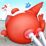 airport anal anal_vore anus belly big_belly female feral genitals imminent_vore macro puffy_anus pussy solo unbirthing vaginal vore bboing nintendo pokemon generation_3_pokemon latias legendary_pokemon pokemon_(species) 2024 absurd_res hi_res