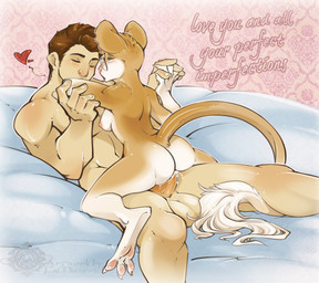 amputee anthro anthro_penetrated balls big_balls biped blush bodily_fluids breasts butt cowgirl_position cum cum_in_vagina cum_inside disability duo erection eyewear female female_on_human female_on_top female_penetrated from_front_position fur genital_fluids genitals glasses hair heart_symbol human_on_anthro human_penetrating human_penetrating_anthro interspecies love male male/female male_on_anthro male_on_bottom male_penetrating male_penetrating_female nipples nude on_bottom on_top penetration penile penile_penetration penis penis_in_vagina romantic romantic_couple sex side_boob tail text vaginal vaginal_penetration vulva fsmaverick annabelle_(mightypoohead) human mammal mouse murid murine rodent 2017 english_text hi_res signature url