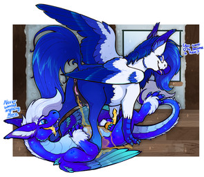 animal_genitalia animal_vulva anus beak bodily_fluids breast_milking breasts clitoral_winking clitoris cum duo equine_genitalia equine_vulva erection female feral genital_fluids genitals lactating male male/female nude open_mouth peeing penis puffy_anus tail text tongue transformation urine vulva watersports wings infernette european_mythology greek_mythology mythology avian dragon equid equine hippogriff horse mammal mythological_avian mythological_creature mythological_scalie scalie 2025 digital_media_(artwork) english_text hi_res