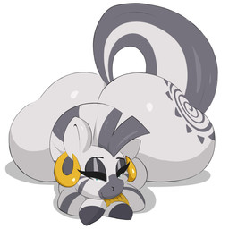 bedroom_eyes big_butt blue_eyes butt ear_piercing female feral grey_body huge_butt looking_at_viewer lying narrowed_eyes on_front piercing seductive smile solo tail voluptuous_feral arizonathevixen friendship_is_magic hasbro my_little_pony zecora_(mlp) equid equine mammal zebra 1:1 2024 absurd_res digital_media_(artwork) hi_res