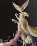 anthro big_ears blush femboy forced foreskin genitals male penis rape restrained restrained_legs sex solo tentacle_rape tentacle_sex tentacles crumpetsfennec crumpets_(sabotfennec) crumpets_fennec canid canine fennec_fox fox mammal true_fox 3d_(artwork) 4:5 absurd_res blender_(artwork) digital_media_(artwork) hi_res