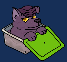 anthro box container hair lid male paws purple_body purple_hair simple_background slime smile solo transparent_background tupperware yellow_eyes pookashifts pooka_(pookashifts) goo_creature 2025 alpha_channel alternate_version_at_source colored digital_drawing_(artwork) digital_media_(artwork) low_res