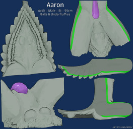 anthro balls balls_attached_to_tail balls_focus big_penis countershade_accent crotch_focus erection feather_skirt feathered_balls feathers front_view gender_name genitals green_body green_feathers grey_balls grey_body grey_feathers hair height male male_anthro medium_balls nude nude_anthro nude_male penis pose_sheet purple_penis side_view simple_background sitting solo spread_legs spreading tail tail_balls tapering_penis text transparent_background underfluffies white_text x-ray_view gingerrey aaron_(avali) avali avian 2026 absurd_res alpha_channel artist_name character_name english_text hi_res model_sheet species_name male_(lore)